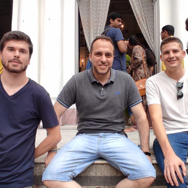 Visiting the royal houses with our guests